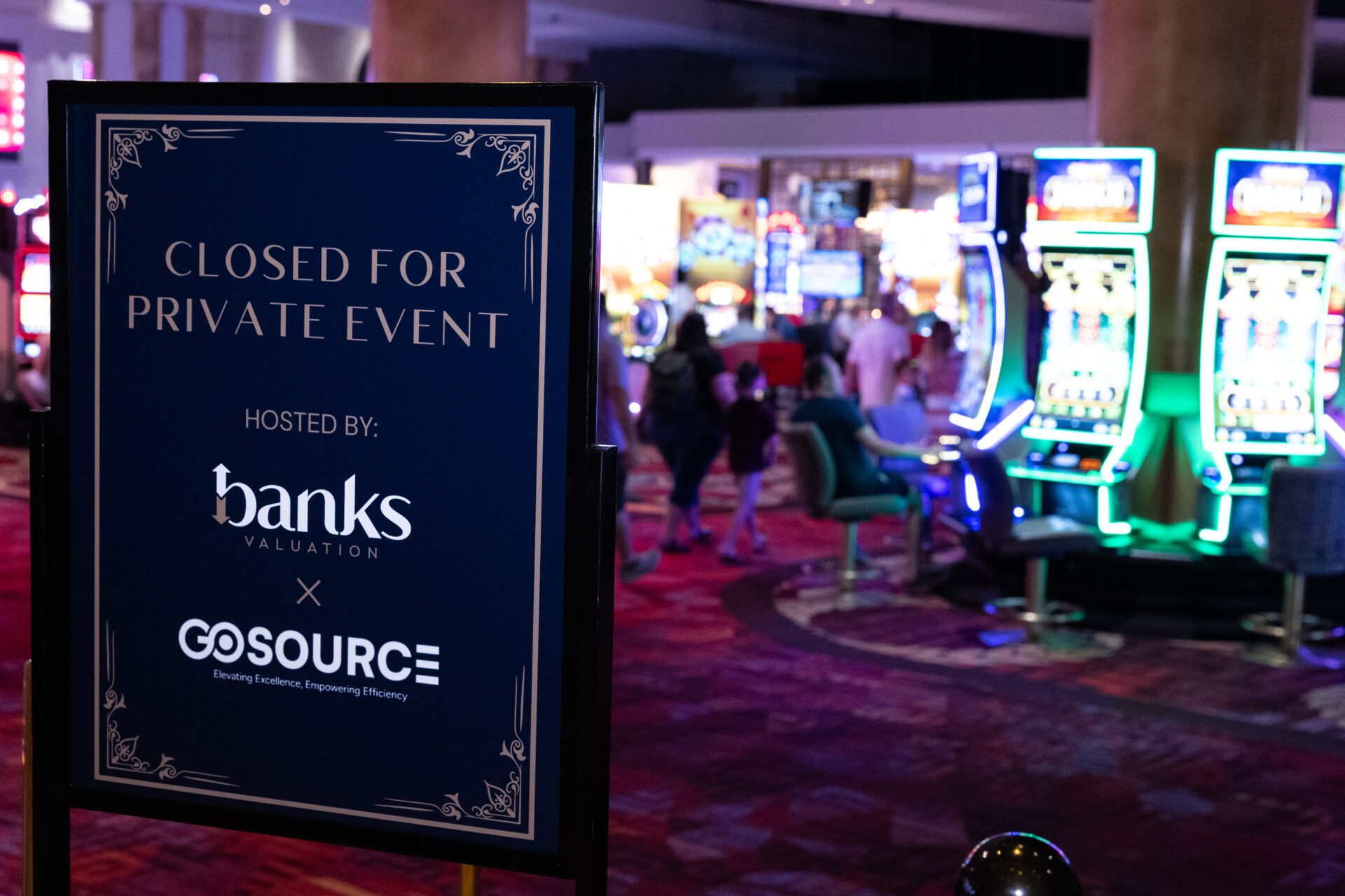 Beyond the Booth Valuation Expo Las Vegas networking event hosted by Banks Valuation